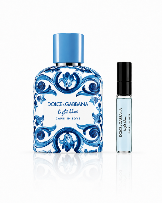 Light Blue Capri In Love Dolce & Gabbana Decant 5ml / 10ml / 20ml