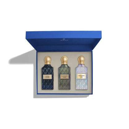 Black Incense Diamond & Blue Diamond Aqua & Sapphire Leather IBRAQ